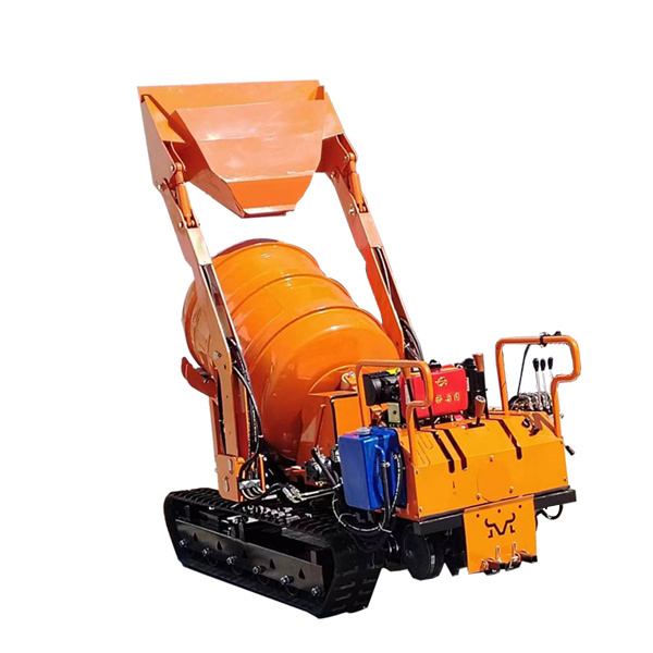 Hot Sale Mini Efficient Crawler Concrete Mixer