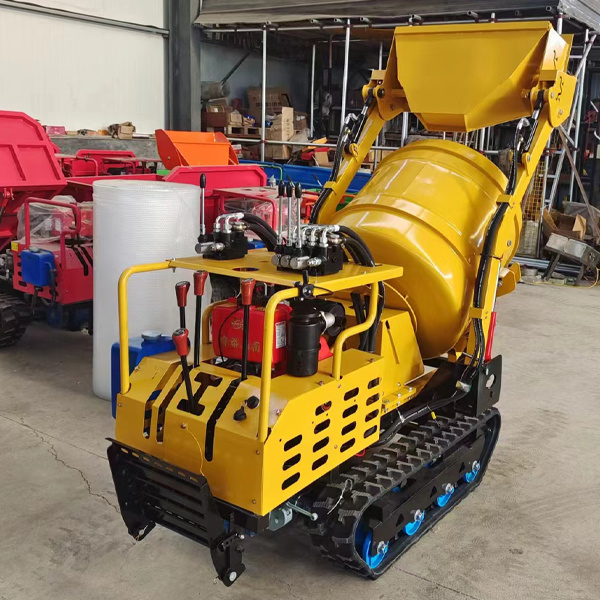 400L Best Quality  Mini Rubber Crawler Concrete Mixer for Building or Construction Use