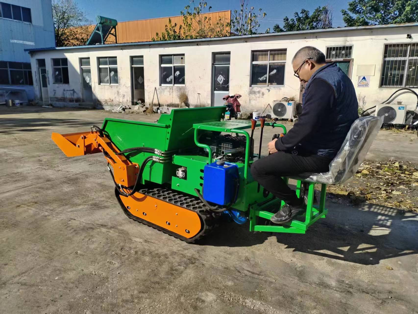 Orchard Agricultural 800kg Crawler Dumper Truck