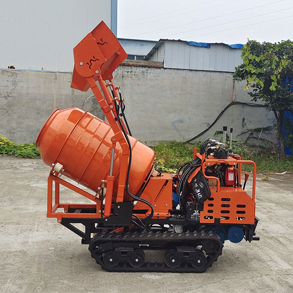 Crawler Mixer 350L Mechanical gearbox
