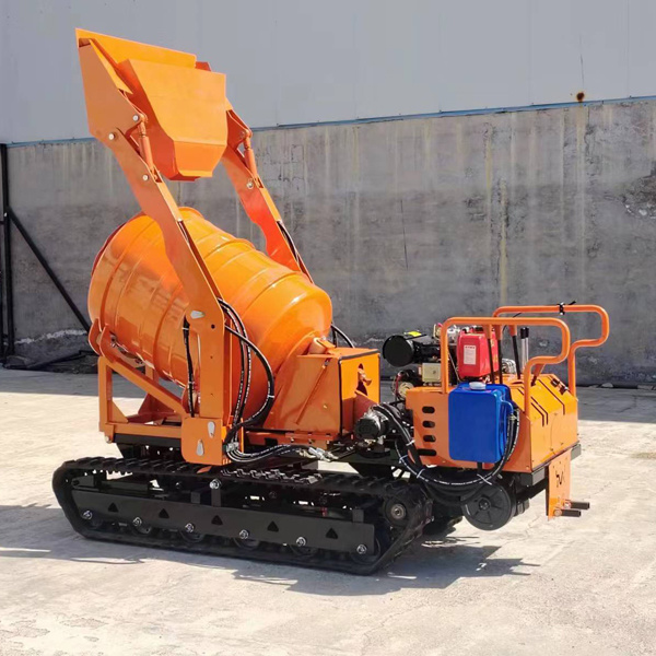 Hot Sale Mini Efficient Crawler Concrete Mixer