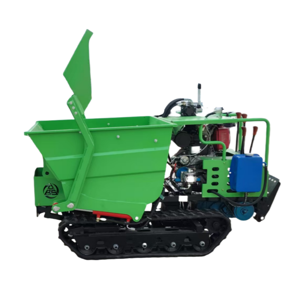 Mini Tracked Dumper 1000kg Load Capacity Automatic Dumping