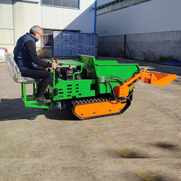 Vehicle Agricultural Mini Track Loader Small Dump Truck