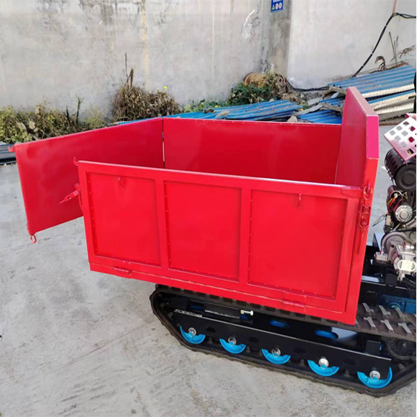 Tracked mini dumpers for earthmoving work