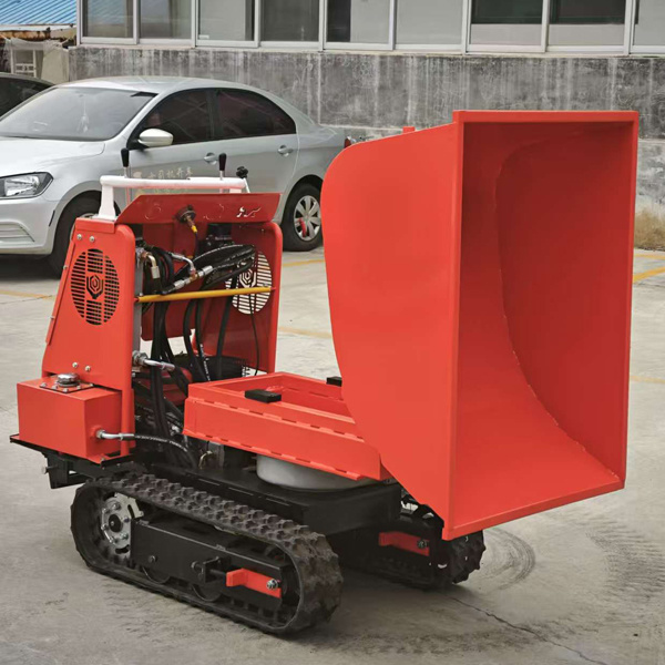 Hot Selling Full Hydraulic Rotary Hopper Mini Dumper for Garden or Farm Use