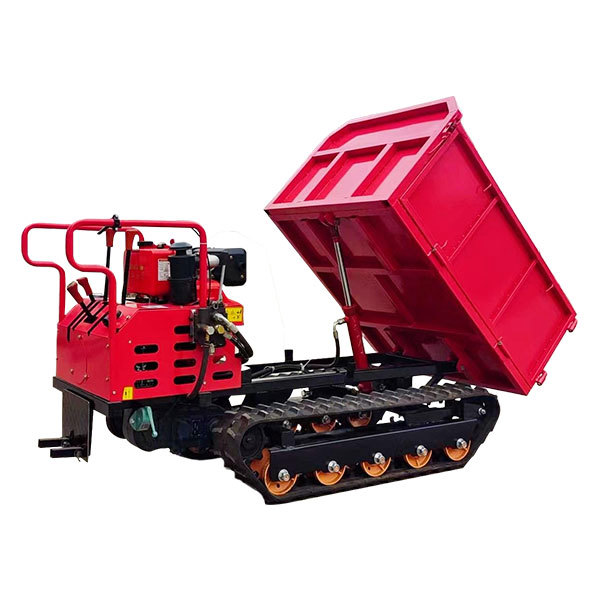 Tracked mini dumpers for earthmoving work