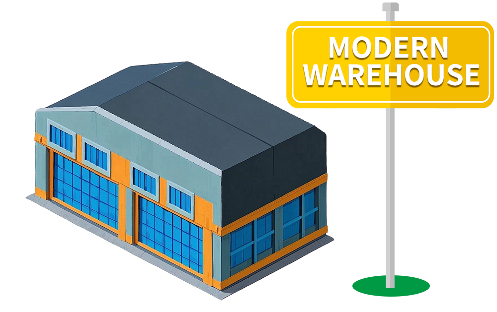 Modern warehouse
