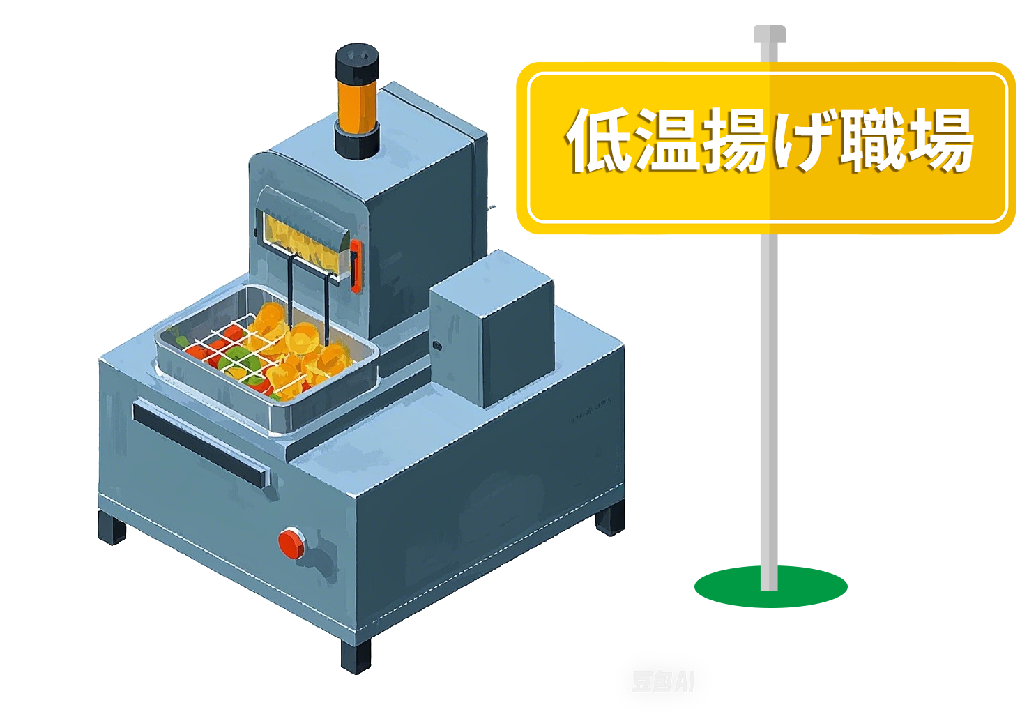 低温油炸作業場