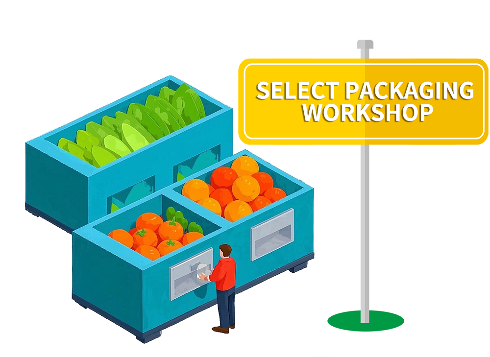 Selecting a packaging workshop