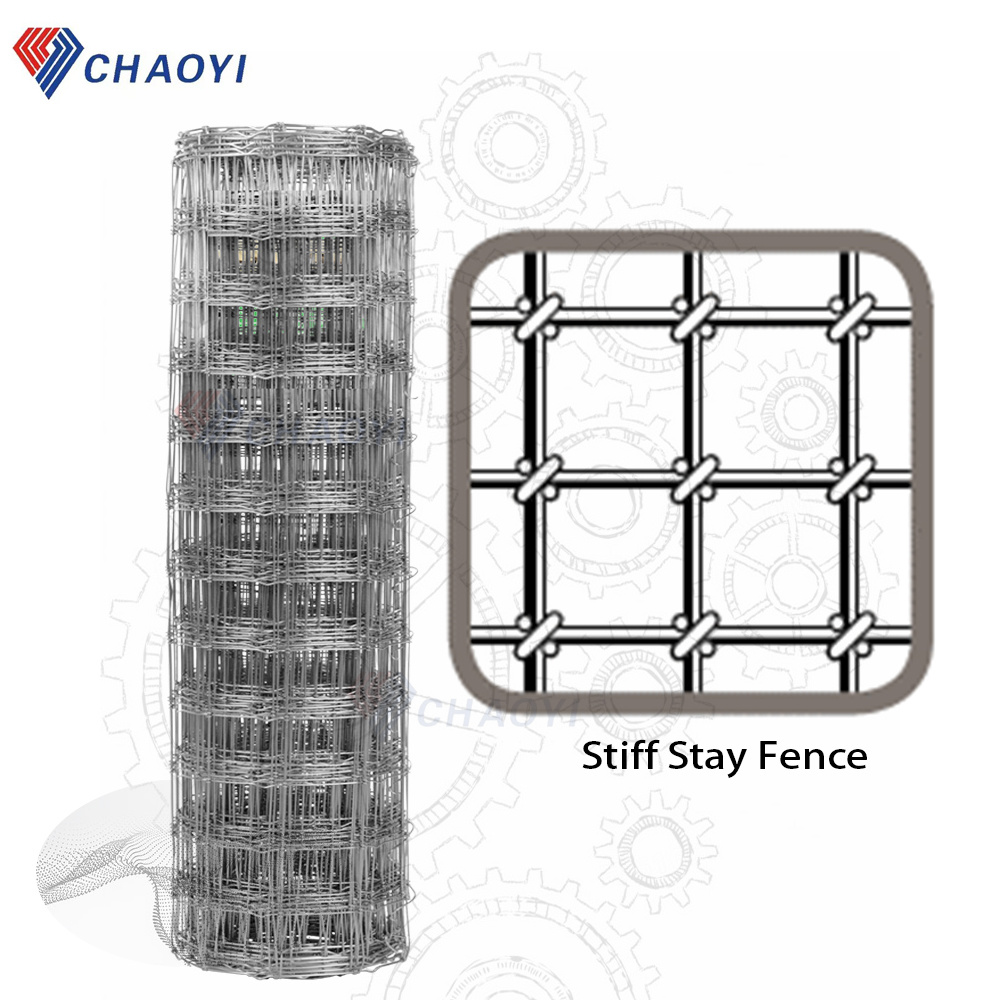 X Stiff Stay Fence