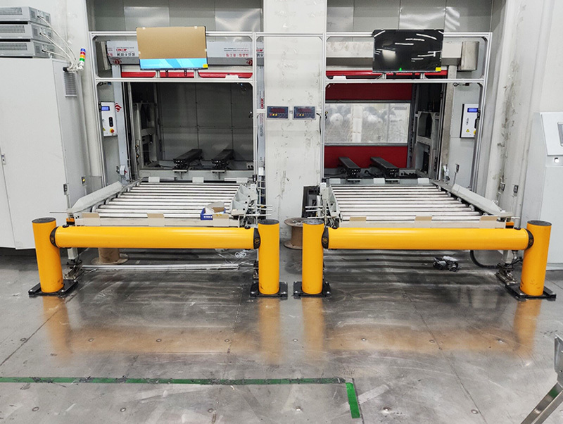 Hsj Safety Bollard Anti-Collision Post Bollard Traffic Guardrails Building Post Safety Barrier Polygon Anti-Collision Guardrails Warehouse Safety Barrier