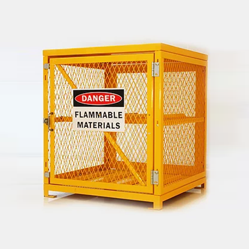 Hsj Factory Supply Gas Cylinder Storage Cage Gc1042 Gas Bottle Cage Can Store 84 Aerosal Cans