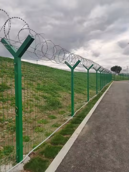 Bending guardrail