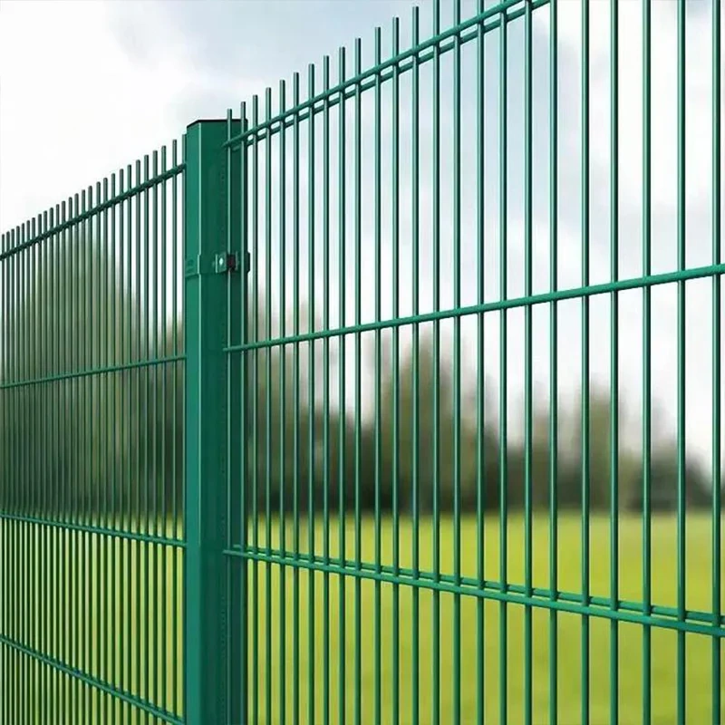 Hsj Factory Supplier Hot Dipped Galvanized Powder Coated 656 / 868 Welded Double Wire Mesh Fence Metal