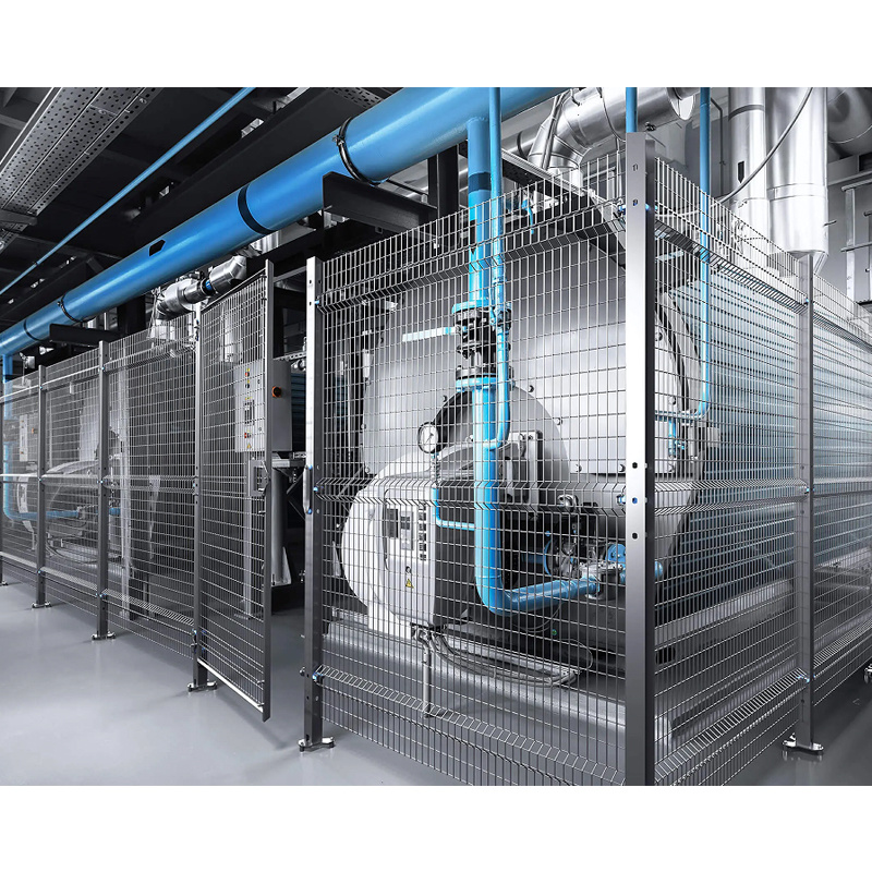 HSJ 304L Stainless Steel Hygienic Modular Fencing that combines the safety and versatility