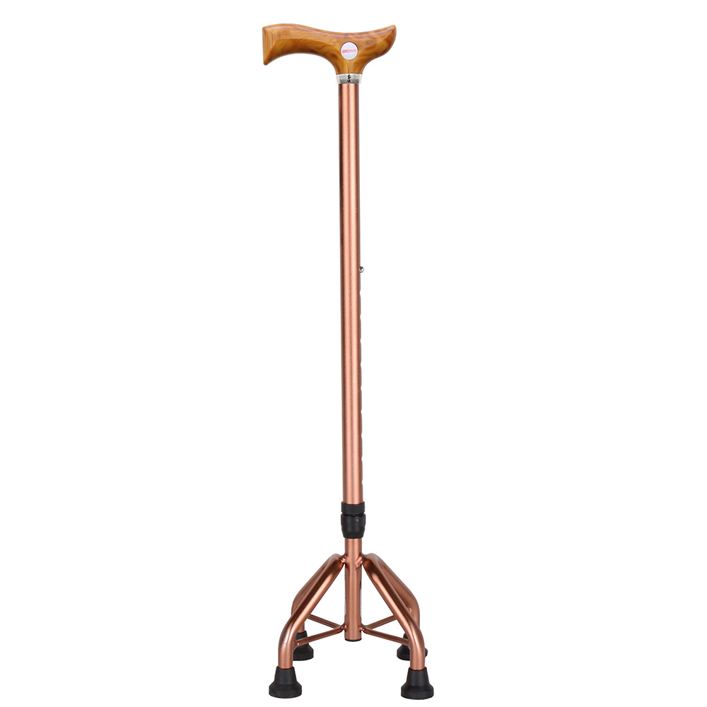 Aluminum Alloy Four-Claw Cane - 06