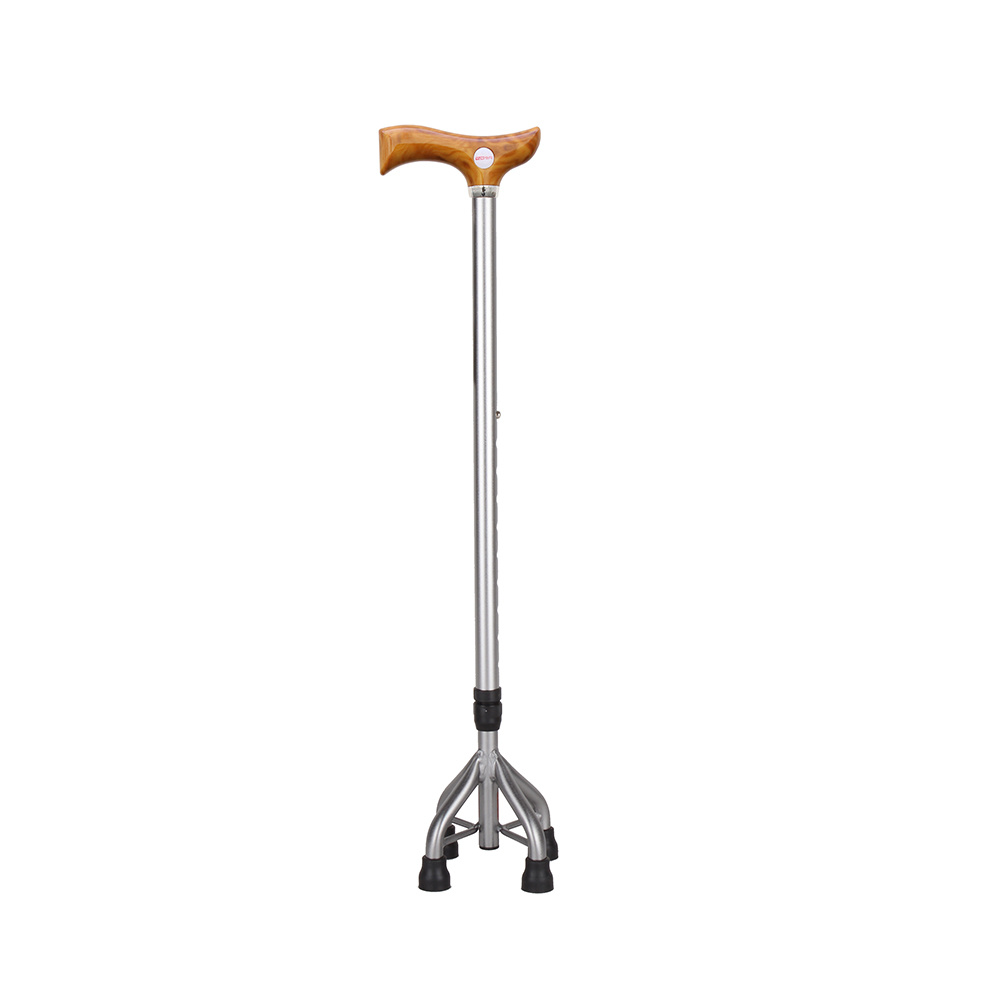 Aluminum Alloy Four-Claw Cane - 03
