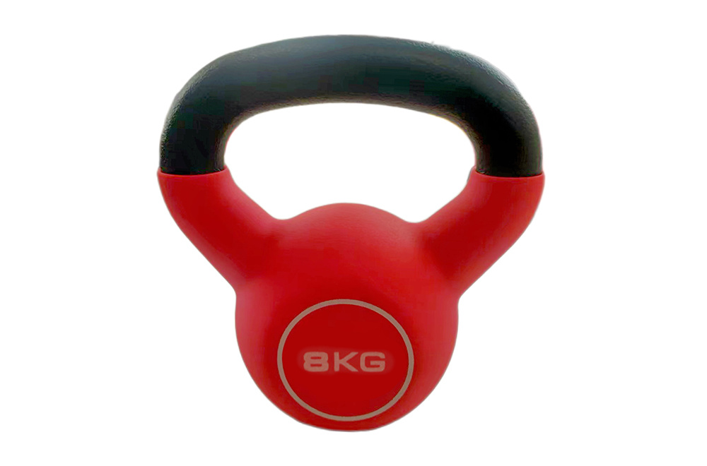 WK106 Neoprene kettlebell with painted handle 2-20kg