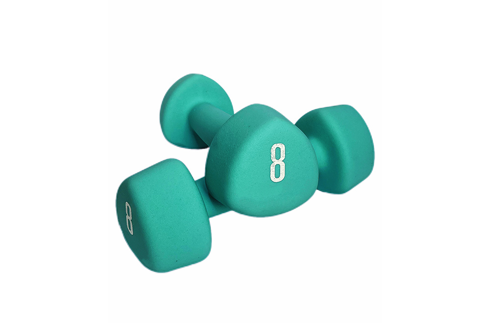 WD406 Vinyl / Neoprene Dumbbells "Triangle"