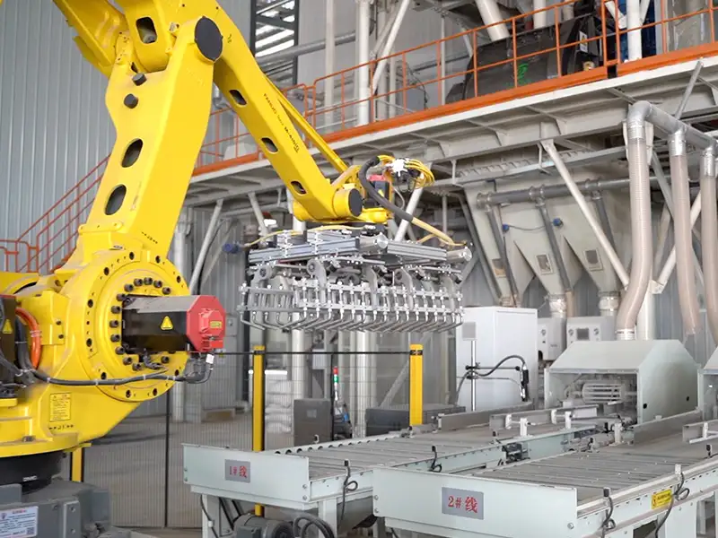 Palletizing Robot Arm System