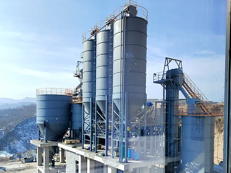 Plastering Mortar Ladder Type Production Line