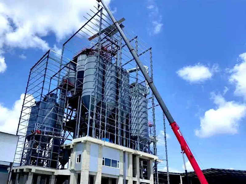 Masonry Mortar Tower Type Production Line
