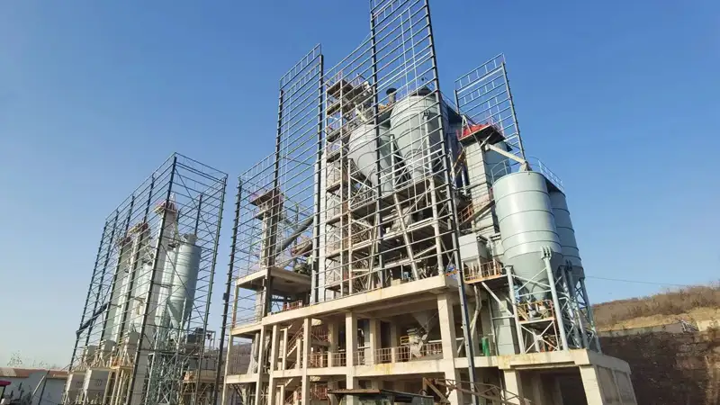 What are the advantages of automated equipment dust removal system for workshop type dry mortar station?