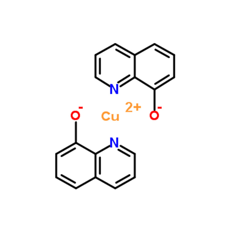 Oxine-copper