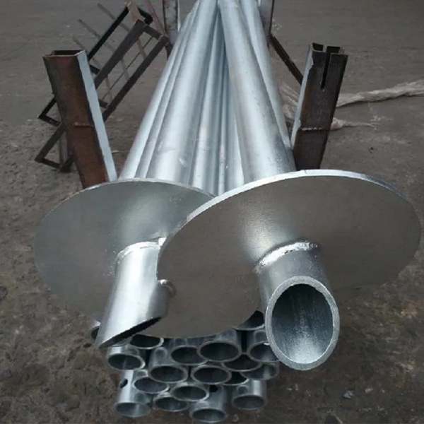 Helical Piling Screw Piling Underpinning Foundation Square Shaft Helical Piers Ground Foundation Helical Piles for Residential