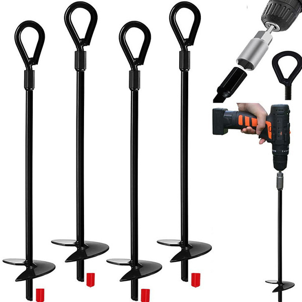 Wholesale High Quality Heavy Duty Helix Blade Earth Anchor Heavy Duty Auger Ground Anchor For Mobile Home