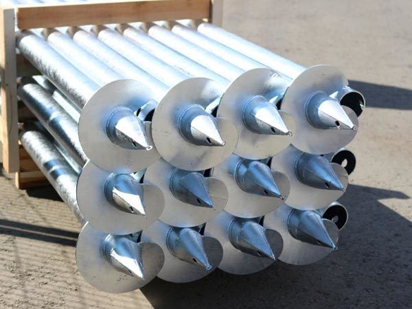 The role of photovoltaic spiral ground piles