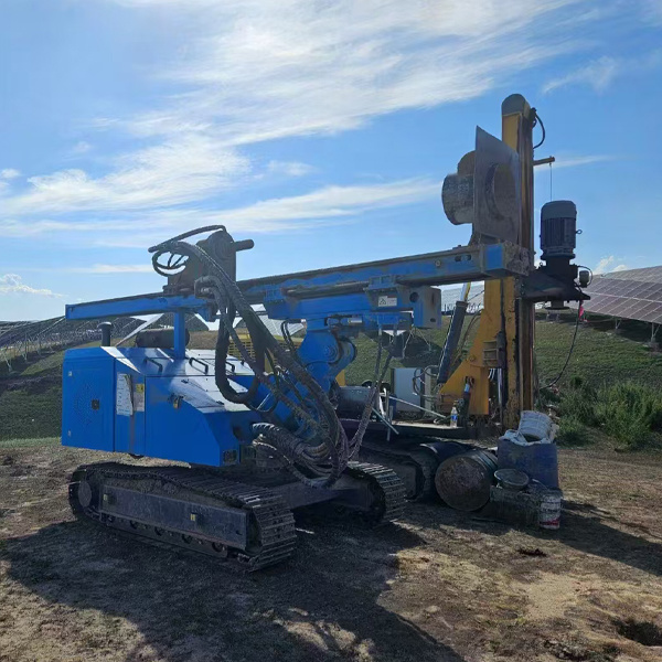 Solar Pile Driver Machine Hydraulic Static Pile Driver Hammer PV Pile Driver for Ground Photovoltaic Power Construction