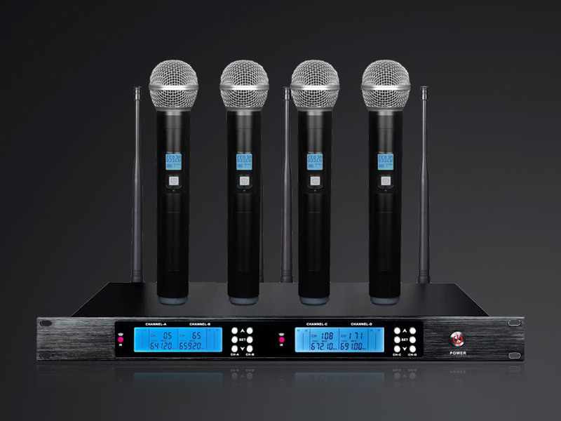 4 & 8 canaux UHF Mic
