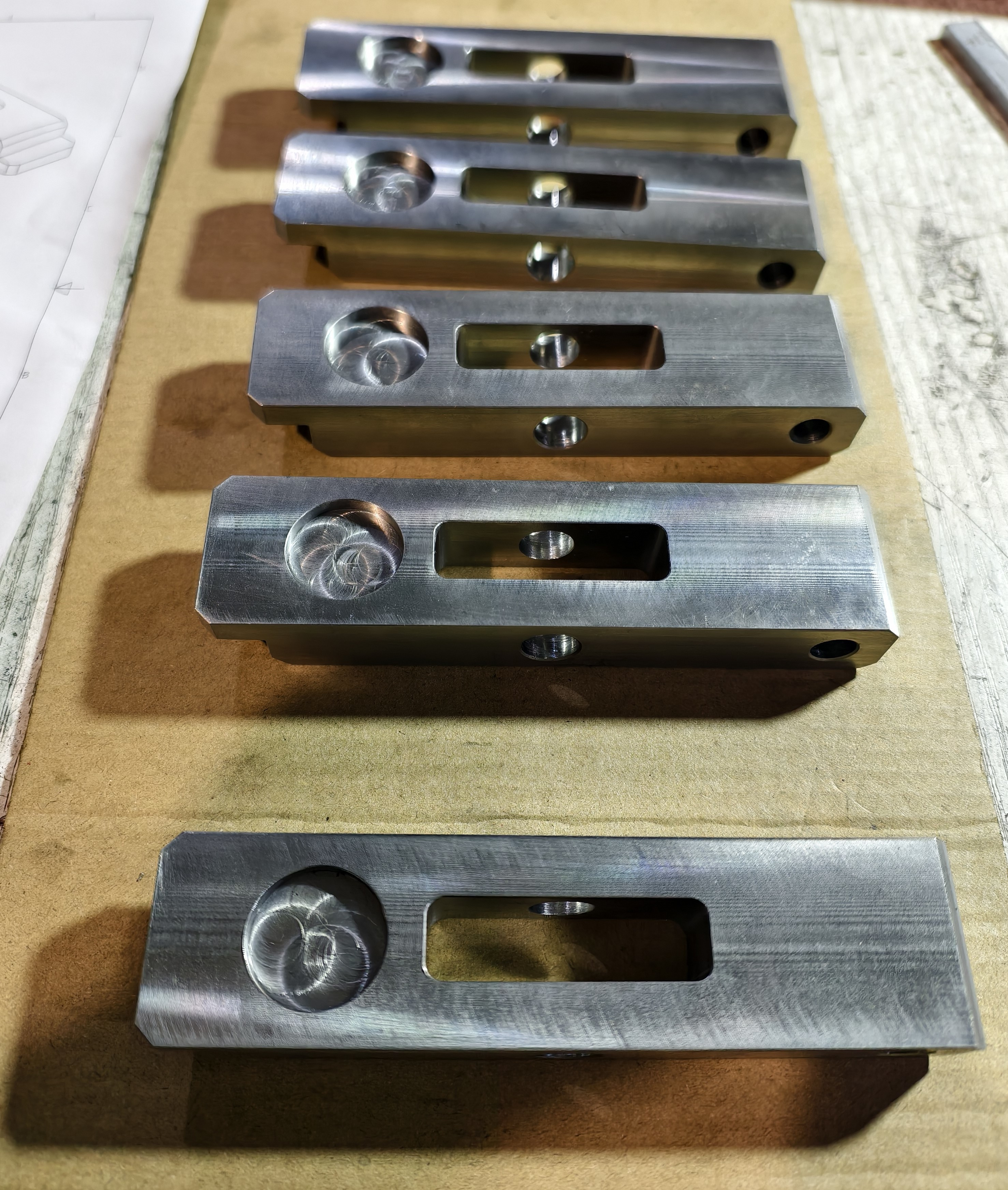 Non Traditional Machining (Wire EDM) Titanium Hollow Shaft and Inner Gear for Medical Equipment