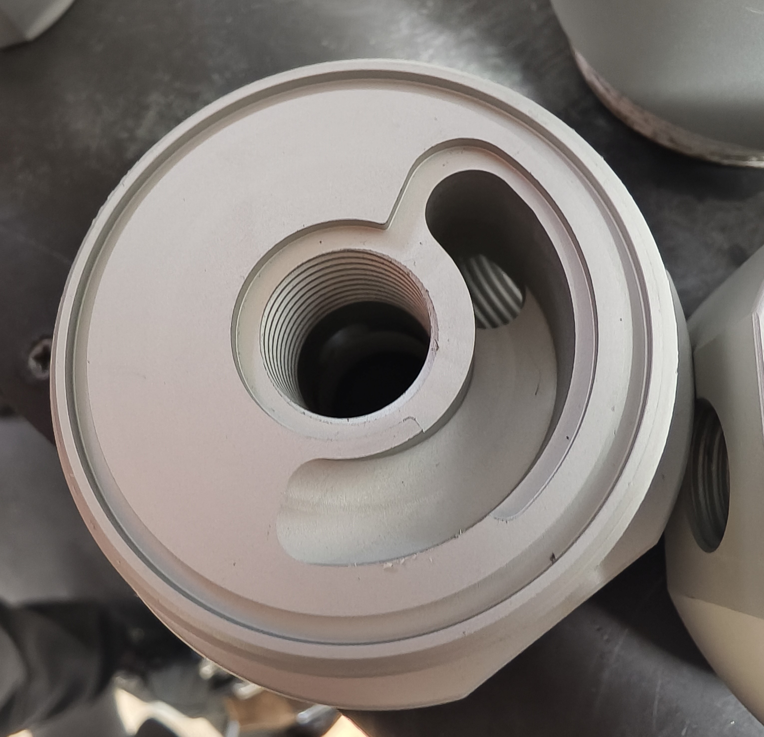 Hardened Shaft End / Shaft Adapter Sleeve / Gear Lower Crown used for Agricultural Machinery by CNC Shop Services