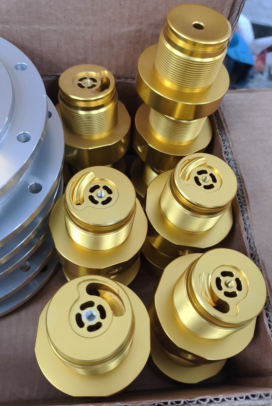 Die forging Induction En8 Steel 8620 Steel Shaft Nut/Piston/piston Nut