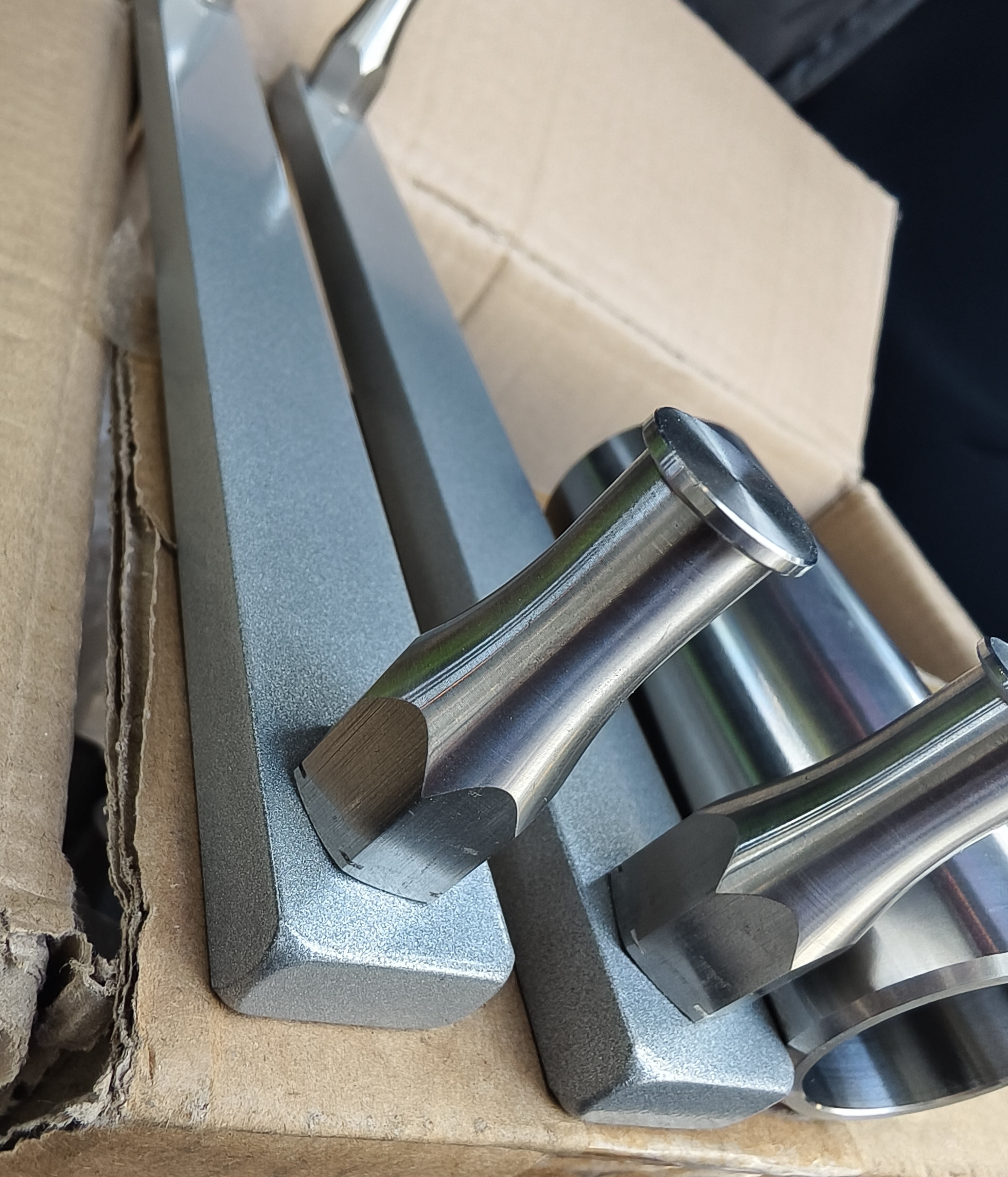 Spline Cut Shaft Bar / Large Pulley / Flange Liner Retainer used for Farm Implements by CNC Manufacturing