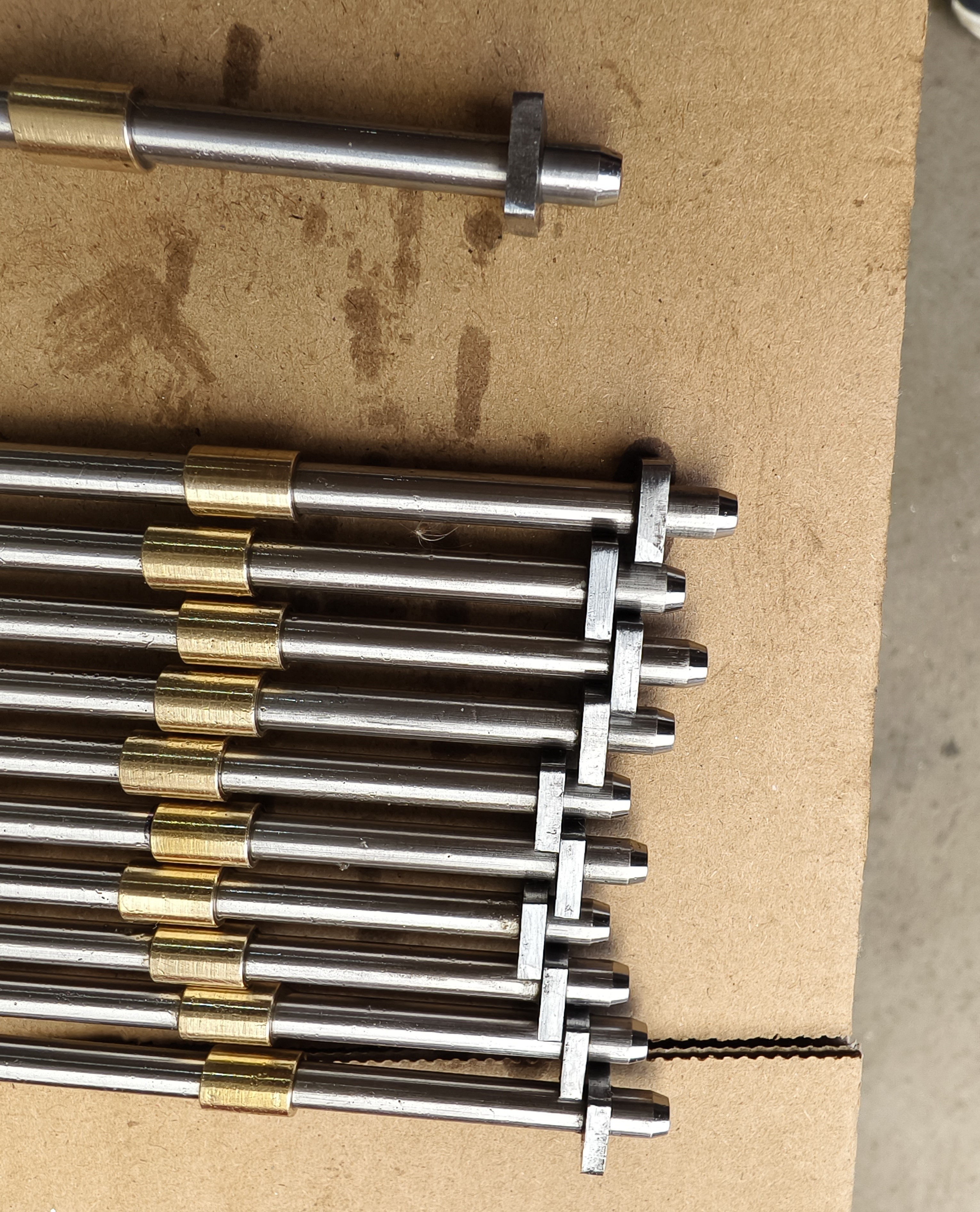 Drilling Process in Manufacturing Aluminum/Copper/Nickel/Titanium  Pump Drive Gear Pin