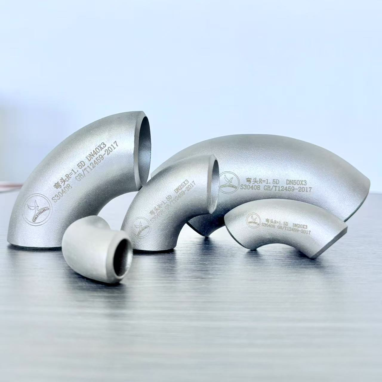 LR 90EL Stainless Steel Sch40S
