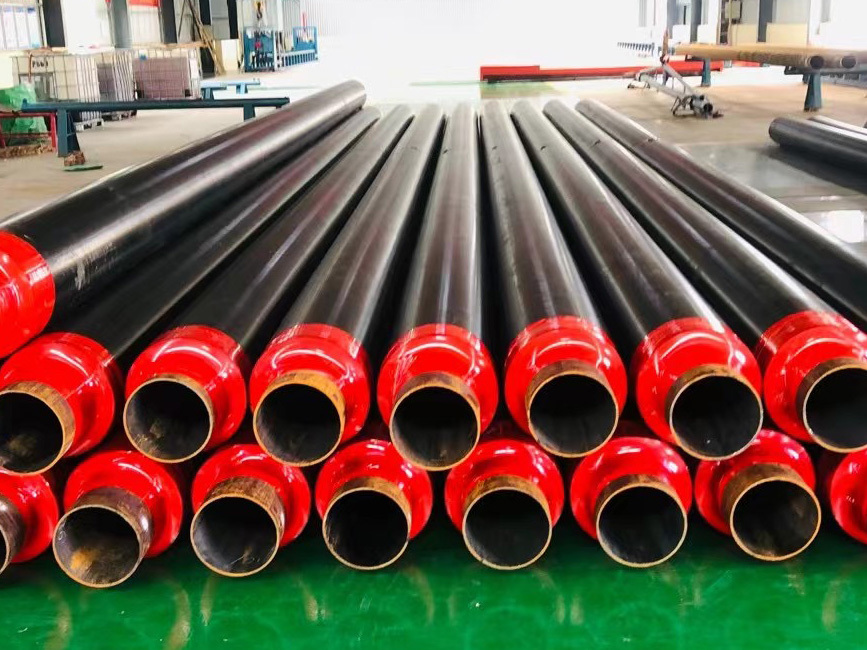 Polyurethane direct buried insulation pipe