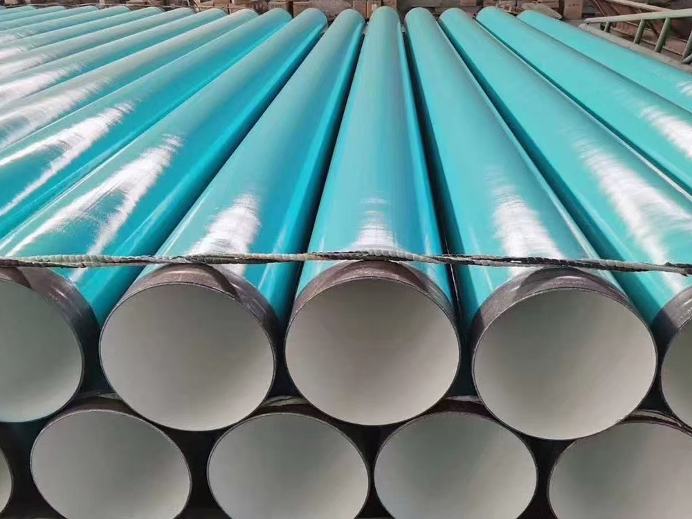 Coated steel pipe