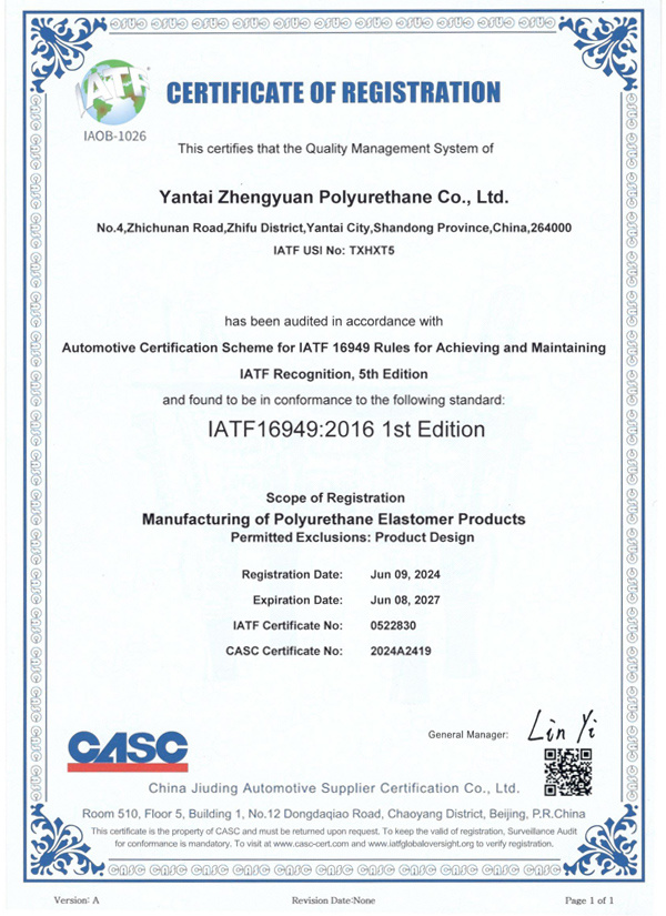 Certificates