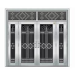 Stainless steel door