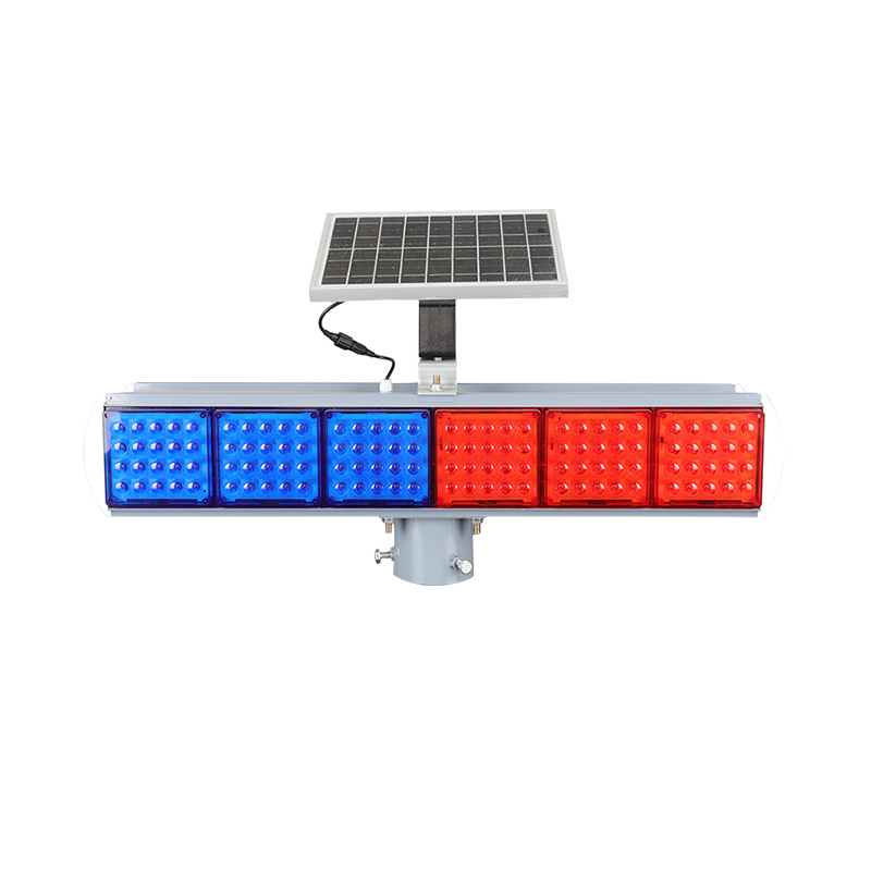 Solar Powered Double Sided Six Flashing Lights