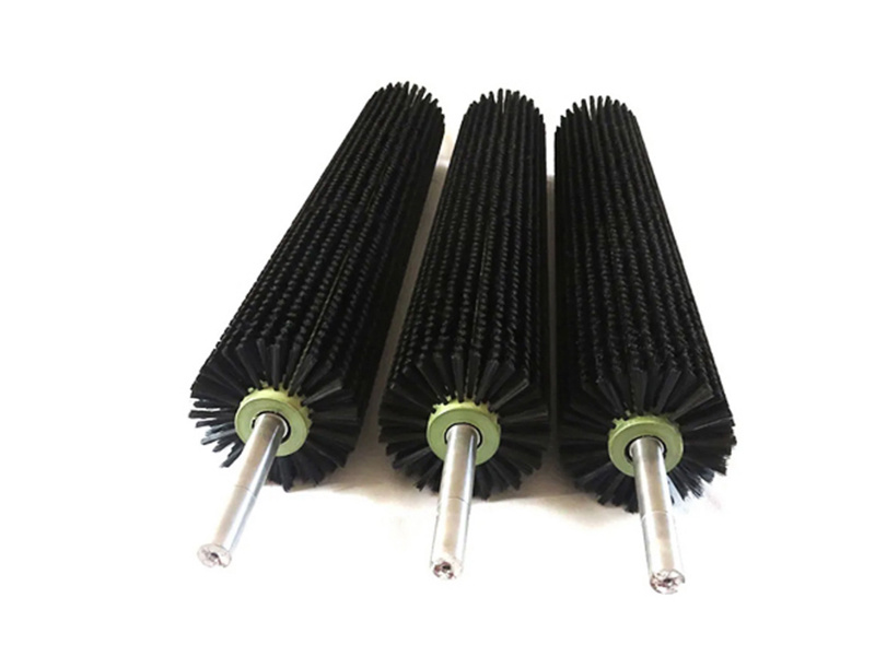 Passive roller brush sweeper