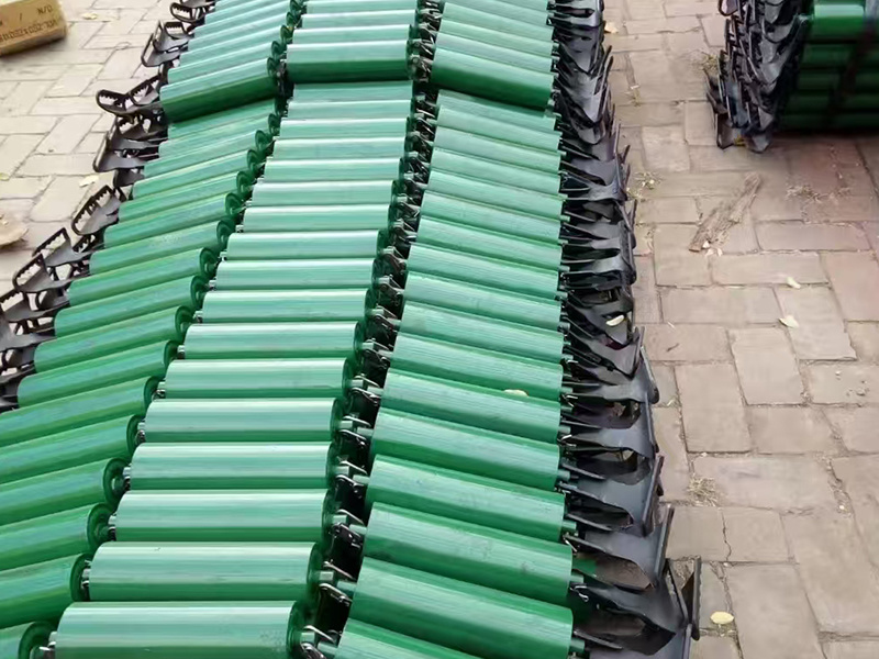 Three sets of rollers