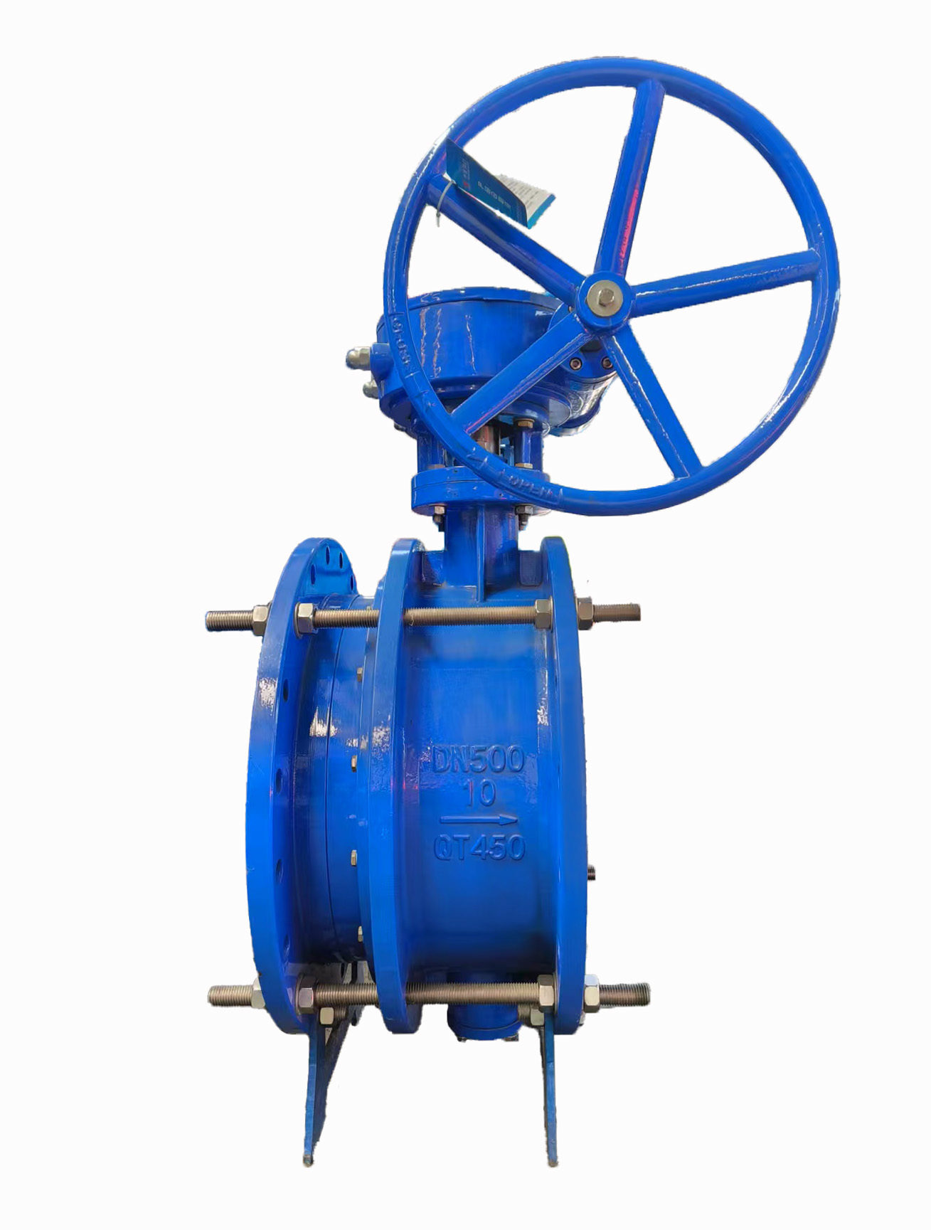 Expansion butterfly valve