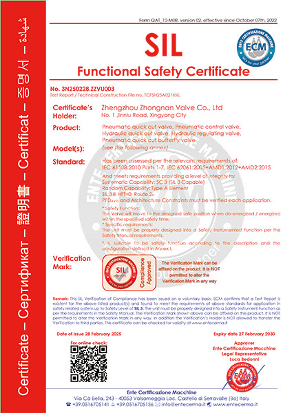 SIL certification