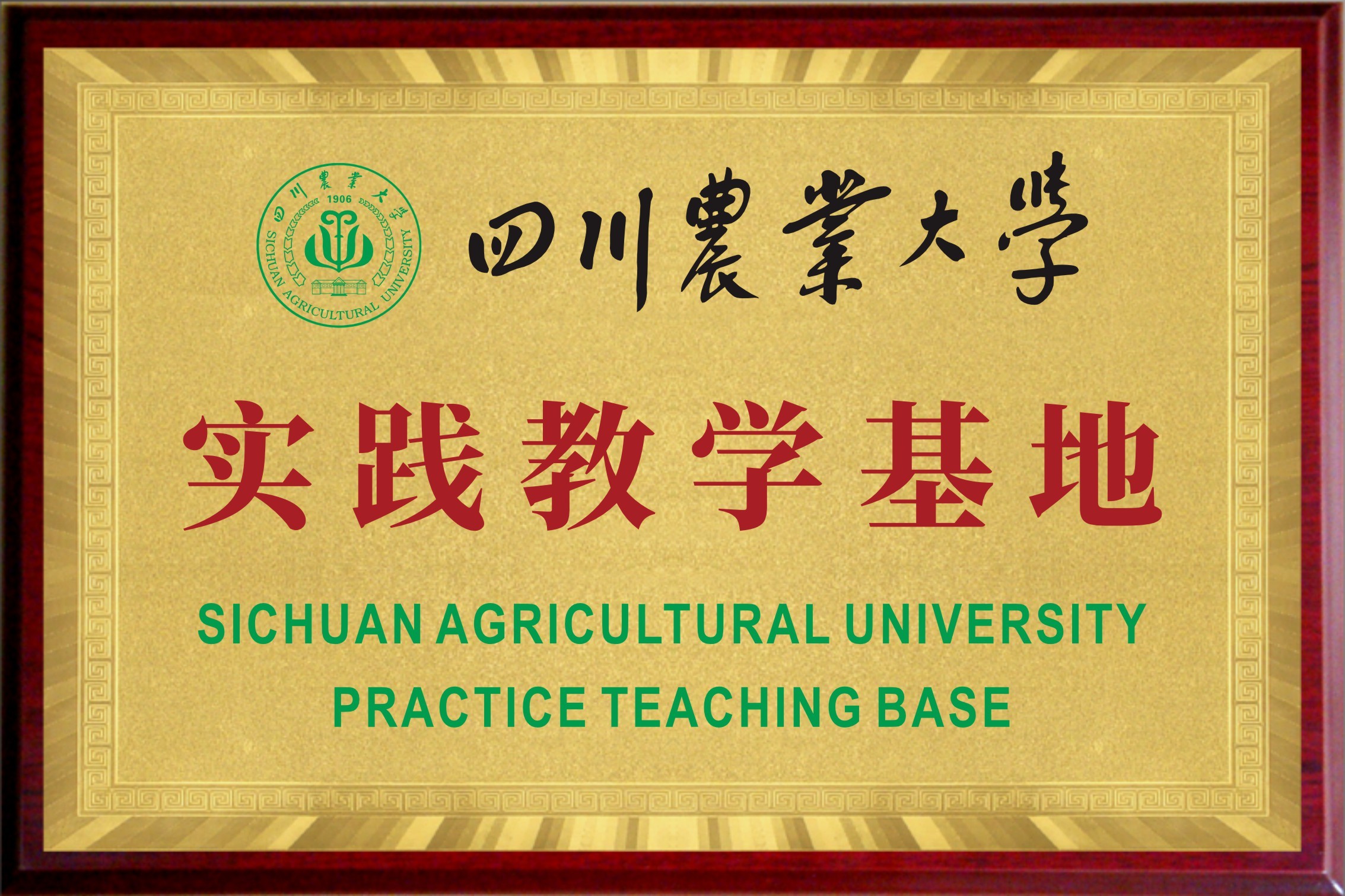 校企合作单位——四川农业大学