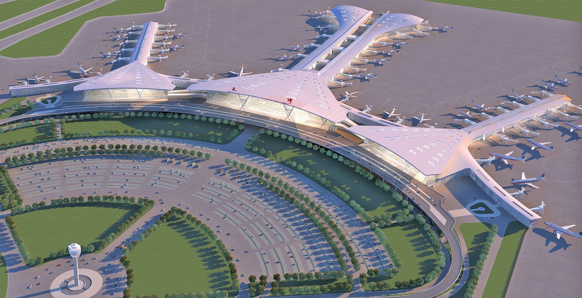 Tianjin Binhai International Airport, Terminal 2